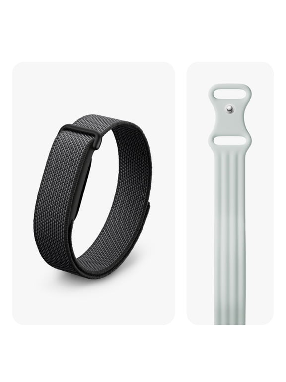 Air Active Bundle: Screenless Fitness and Health Tracker - Personalized AI-Powered Coaching - Works with Android and iOS - Obsidian + Includes Active Band Size Large