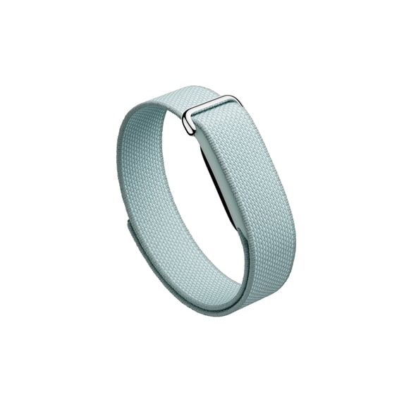 Google Fitbit Air - Screenless Fitness and Health Tracker - Personalized AI-Powered Coaching - Fog - One Size