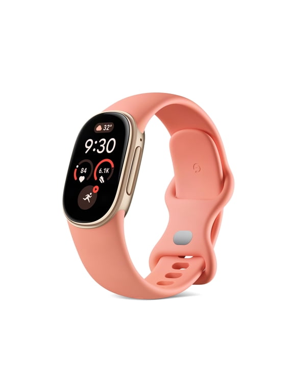 Google Fitbit Edge - Health and Fitness Tracker - with AMOLED Screen - Compatible with Android and iOs - featuring personal coaching built with Gemini - Canyon