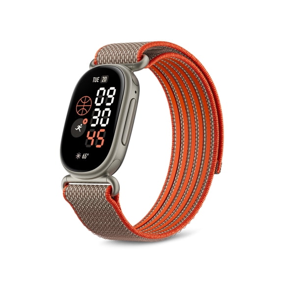 Google Fitbit Edge Special Edition Stephen Curry - Rye/Satin Pyrite - Small Wristband