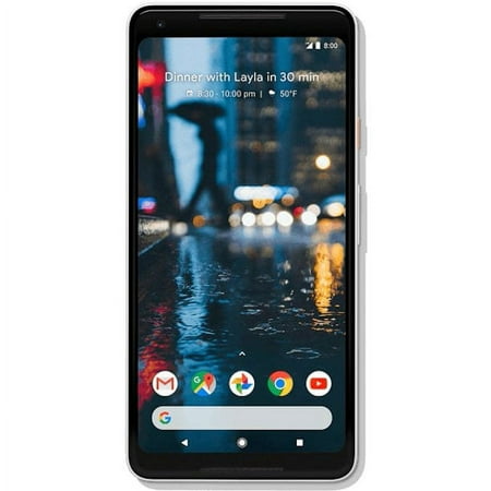 Pre-Owned Google Google Pixel 2 XL 64GB Black & White (Unlocked) Used Grade B