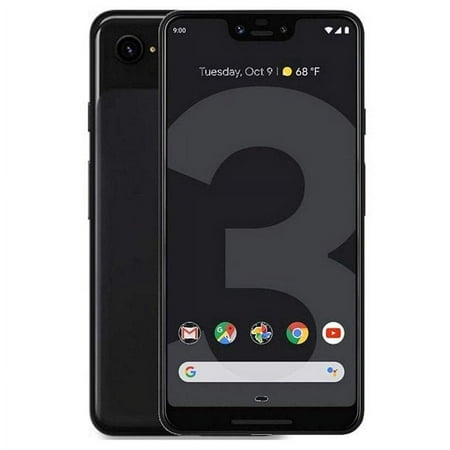 Pre-Owned Google Google Pixel 3 128GB Just Black (Verizon Unlocked) Used Grade A