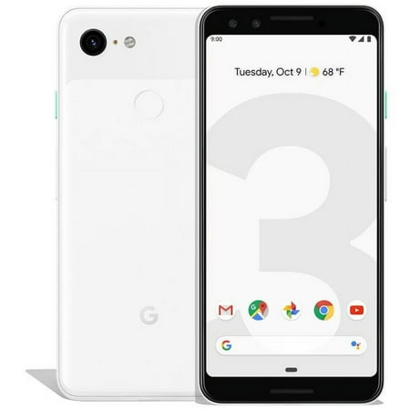 Pre-Owned Google Pixel 3 64GB Clearly White (Unlocked) USED Grade B+