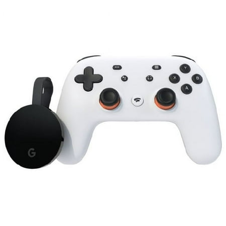 Google H2B Stadia Premiere Edition Controller- Clearly White, TV, PC