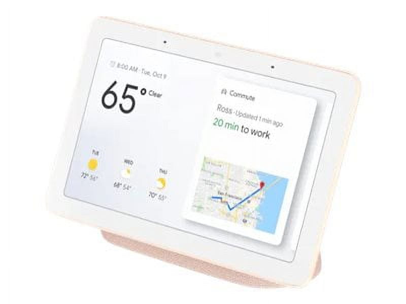 Google Nest Smart Home Hub, Google Assistant, IEEE 802.11a/b/g/n/ac, Bluetooth, Charcoal