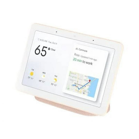Google Nest Smart Home Hub, Google Assistant, IEEE 802.11a/b/g/n/ac, Bluetooth, Charcoal