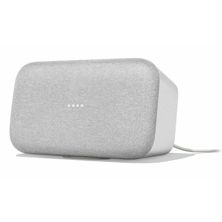 Google Home Max - Chalk, with Smart Voice Assistant - Walmart.com