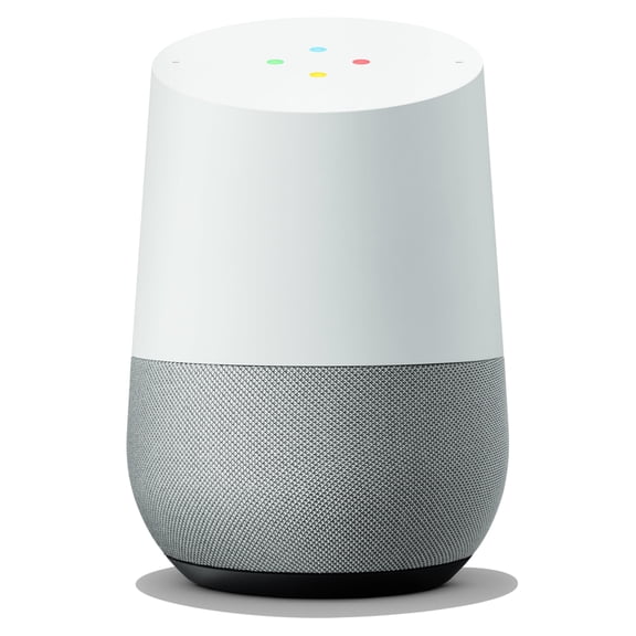 Google Home - Smart Speaker & Google Assistant, Light Grey & White