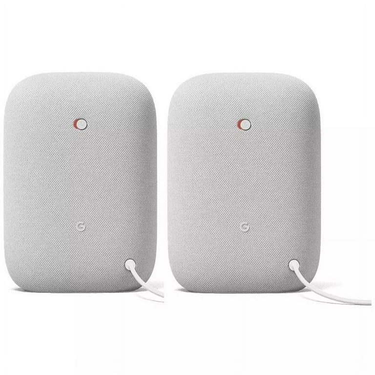 Nest Audio - Smart Speaker with Google Assistant in Chalk (2-Pack) Nest Audio - Smart Speaker with Google Assistant in Chalk (2-Pack)