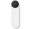 thumbnail image 1 of Google Nest Doorbell (Wired, 2nd Gen) - Wired Video Doorbell Camera - Doorbell Security Camera - Snow (G28DR), 1 of 5
