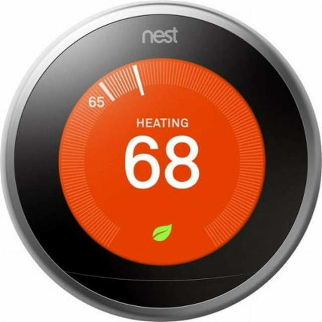 Google Nest 3rd Gen. Thermostat (Stainless Steel)