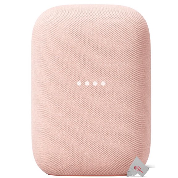 Google Nest Audio - Smart speaker - IEEE 802.11b/g/n/ac, Bluetooth - App-controlled - 2-way - sand