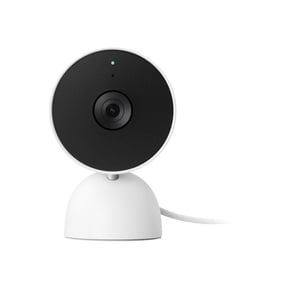 Google Nest Cam (Indoor, Wired) - Security Camera - Snow