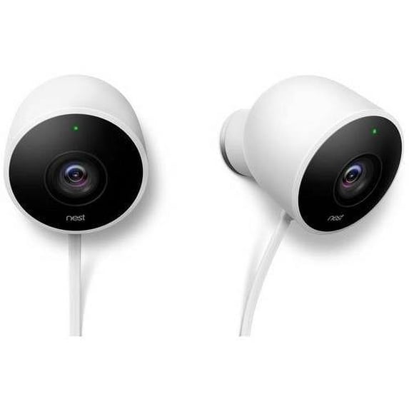 Google Nest Cam Outdoor Security Camera, 2-Pack - Smart Home Wireless ...