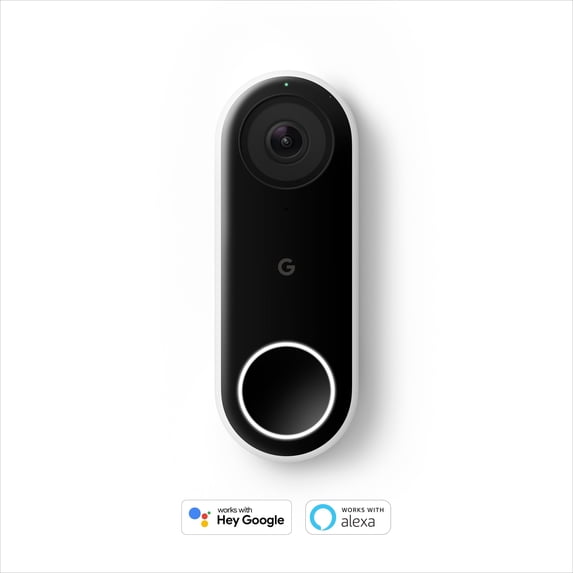 Google Nest Hello Smart Wi-Fi Video Doorbell