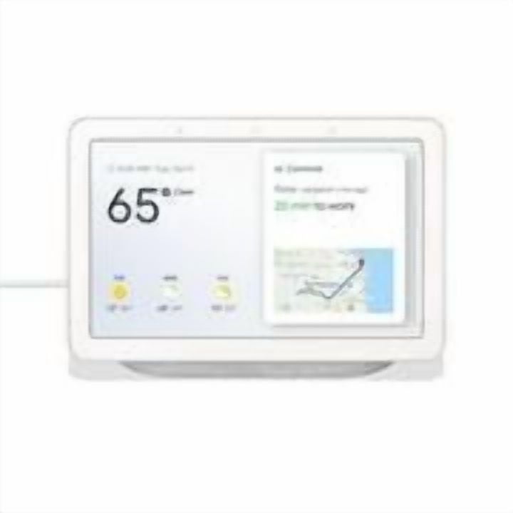 Google Nest Home Hub with Google Assistant (GA00550) - Chalk