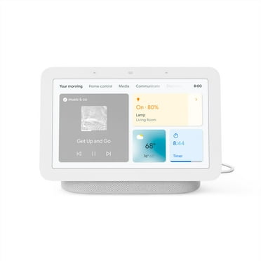 Google Nest Hub 2nd Gen - Smart Home Display with Google Assistant - Chalk