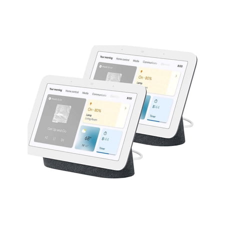 Google Nest Hub Gen 2 Charcoal 2 Pack