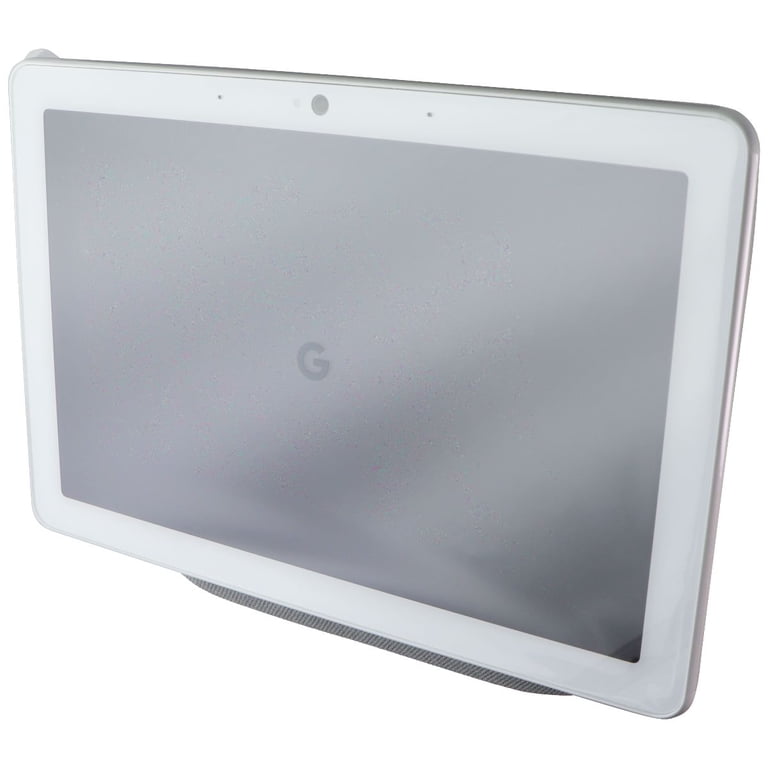 Google Nest Hub Max Smart Display Device - Chalk - Walmart.com