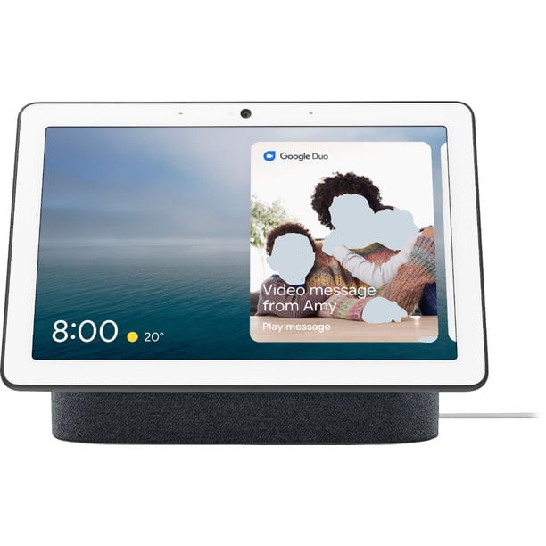 Google Nest Hub Max - Charcoal, Home Smart Display with Google