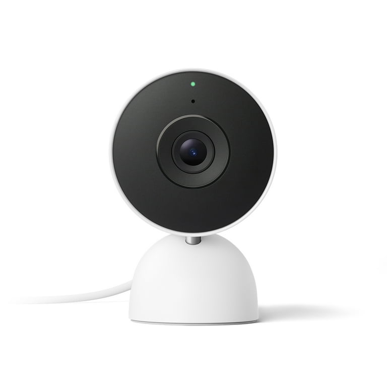 美品! Google Nest Cam ホワイト Google Nest Cam Indoor (Wired, 3rd Gen) - Indoor Security Camera