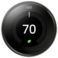 thumbnail image 1 of Google Nest Learning Thermostat- 3rd Generation- Mirror Black, 1 of 7