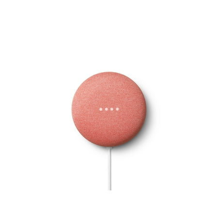 Nest Mini (2nd Generation) with Google Assistant - Coral