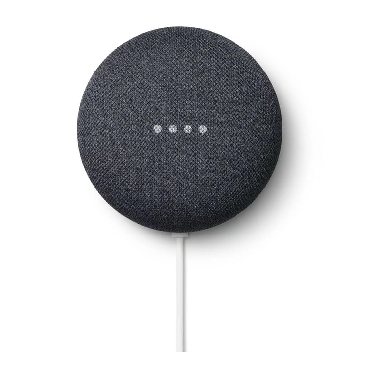 Google Nest Mini 2nd Generation Smart Speaker, Charcoal, Google