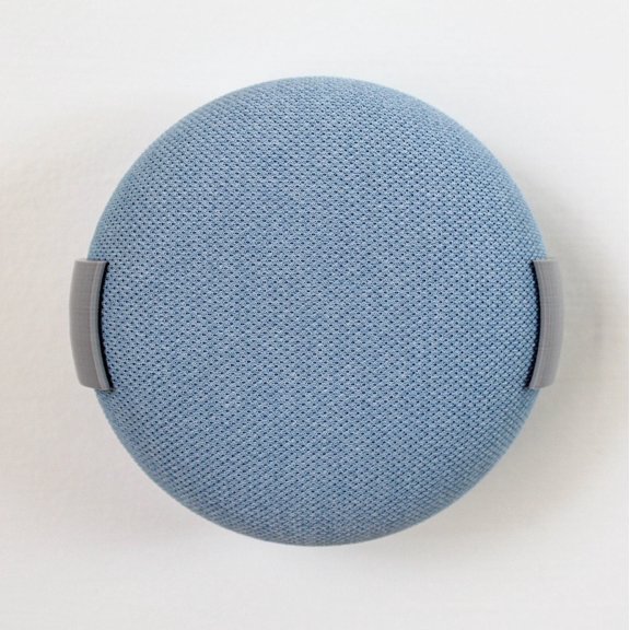 Clever Contraption Google Nest Mini Wall Mount – Low Profile Minimalist Holder Bracket