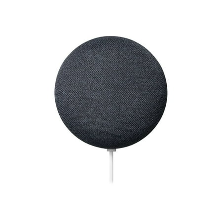Google Nest Nest Mini GA00781-CA Bluetooth Smart Speaker, Google Assistant Supported, Carbon