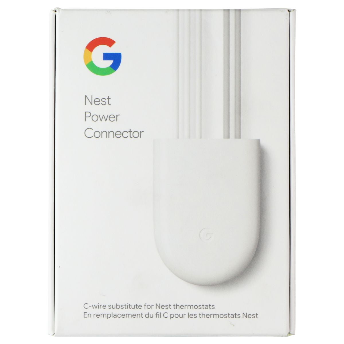 Google Nest Power Connector Thermostat C Wire Adapter White (GVN24