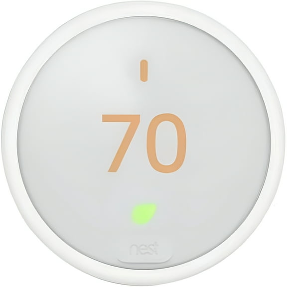 Open Box Google Nest Programmable Smart Thermostat E 3rd Gen T4000ES - White