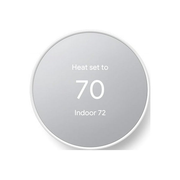 Google Nest Thermostat - Programmable Smart Thermostat for Home - Snow