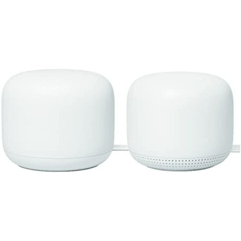 Google, Nest WiFi, AC2200 2-Pack, Mesh Wi-Fi System Snow - Walmart.com