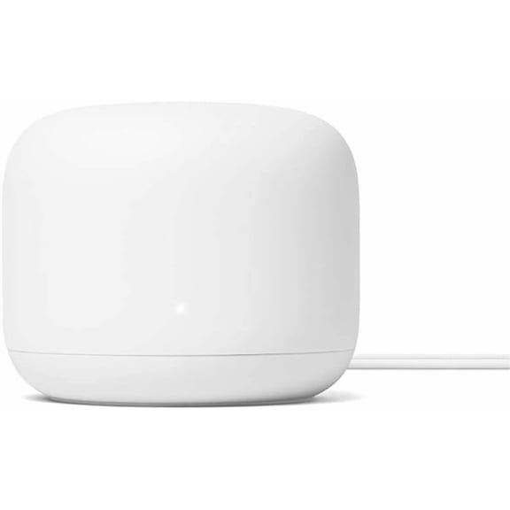 Google Nest Wifi Router AC2200 Mesh System 1-Pack Covers Up to 2200 Sq Ft