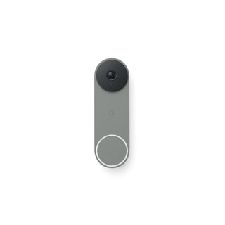 Google Nest Doorbell (Wired, 3rd Gen) - Video Doorbell Camera with 2K Video - Works with Google Home - With Gemini - Hazel