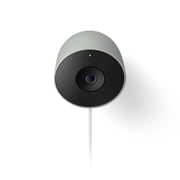 كاميرا مراقبة خارجية من Google Nest Cam من الجيل الثاني مع فيديو بدقة 2K وتوافق مع Gemini