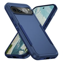 for Google Pixel 10 / 10 Pro Case, Dual Layers Shell Hard PC   Soft TPU Back Shell Heavy Duty Military Drop Protection Rugged Shockproof Hybrid Case for Google Pixel 10 / 10 Pro, Blue