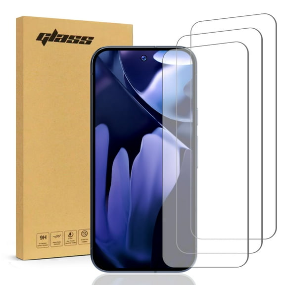 Google Pixel 10 / 10 Pro Tempered Glass Screen Protector 3 Per Pack