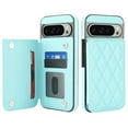 thumbnail image 1 of for Google Pixel 10 /10 Pro Wallet Case with Card Holder, PU Leather Flip Kickstand Card Slots Purse Case, Double Magnetic Clasp Durable Shockproof Cover for Google Pixel 10 /10 Pro, Mint, 1 of 7