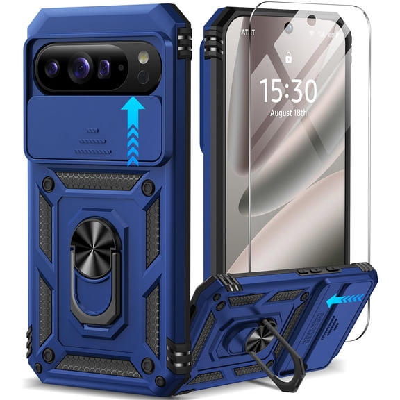 Starshop For Google Pixel 11 Pro XL Phone Case Cover Shockproof Ring ...