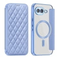 thumbnail image 1 of For Google Pixel 10a Wallet Cell Cover, RFID Blocking, PU Leather,Compatible With MagSafe , With Flip Cover Multi-Card Slots Pocket, Ultra Thin Magneti Protective Cover,Blue,For Pixel 10a, 1 of 8