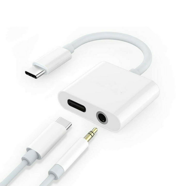 Google Pixel 2 3 4 XL USB C Headphone Adapter Earphone 3.5mm Jack Type C Charger Port Splitter Supports Mic for Google Pixel 2 2XL 3 3 XL 4 4 XL