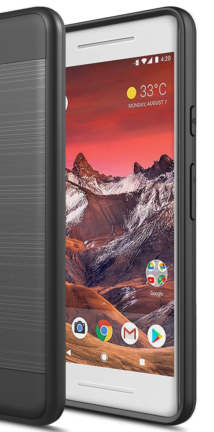 Google Pixel 2 XL ブラック（TPU保護ケース付き）北米モデル Cover for Google Pixel 2 XL 2XL Case luxury 6.0 inch Soft