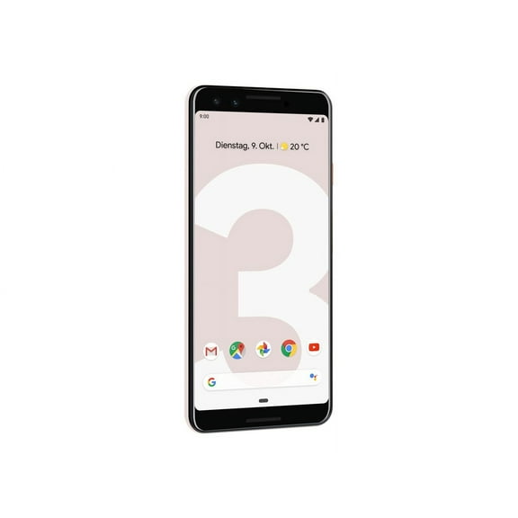 Google Pixel 3 - Smartphone - 4G LTE - 64 GB - CDMA / GSM - 5.5" - 2160 x 1080 Pixels (443 ppi) - Flexible OLED - RAM 4 GB - 12.2 MP (2x Front Cameras) - Android - Not Pink - New