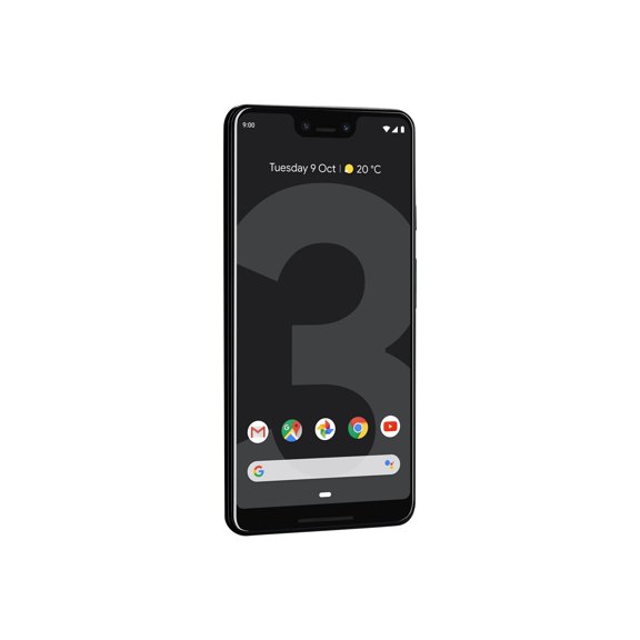 Google Pixel 3 XL 128GB Verizon Smartphone 6.3" QHD+ Display 4GB RAM Just Black - Verizon - Qualcomm Snapdragon 845 Octa-core - Secured with Titan M Security Chip - Bluetooth 5.0 LE - Android 9 P