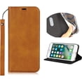 thumbnail image 1 of Google Pixel 3 XL Case with Wrist Strap, Classic PU Leather Wallet Case Slim Flip Folio with Card Holder,Kickstand Feature Magnet Closure Case Cover for Google Pixel 3 XL 6.3",Khaki, 1 of 16