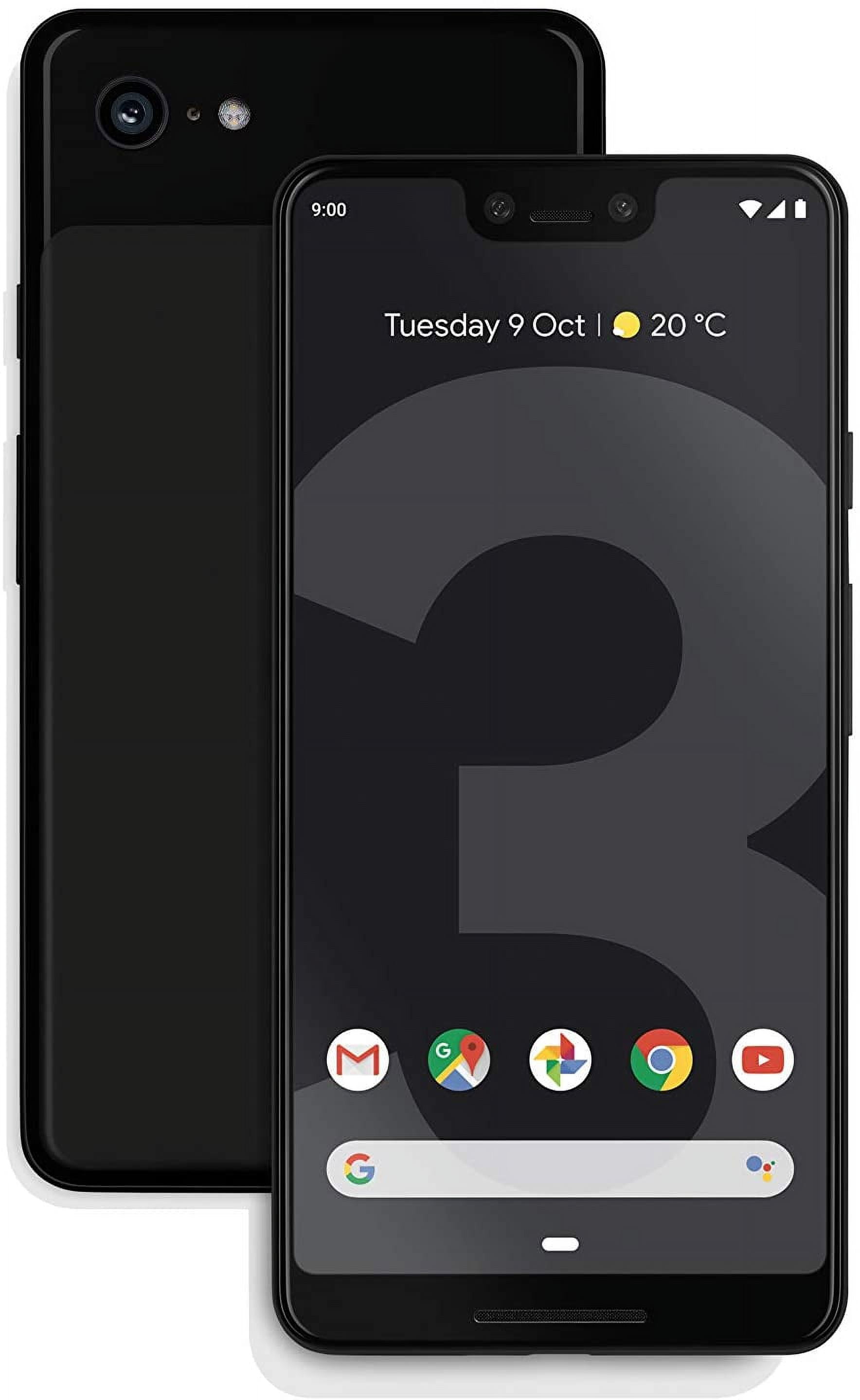 Restored Google Pixel 3 XL G013C (Factory Unlocked) 64GB Black (Refurbished)