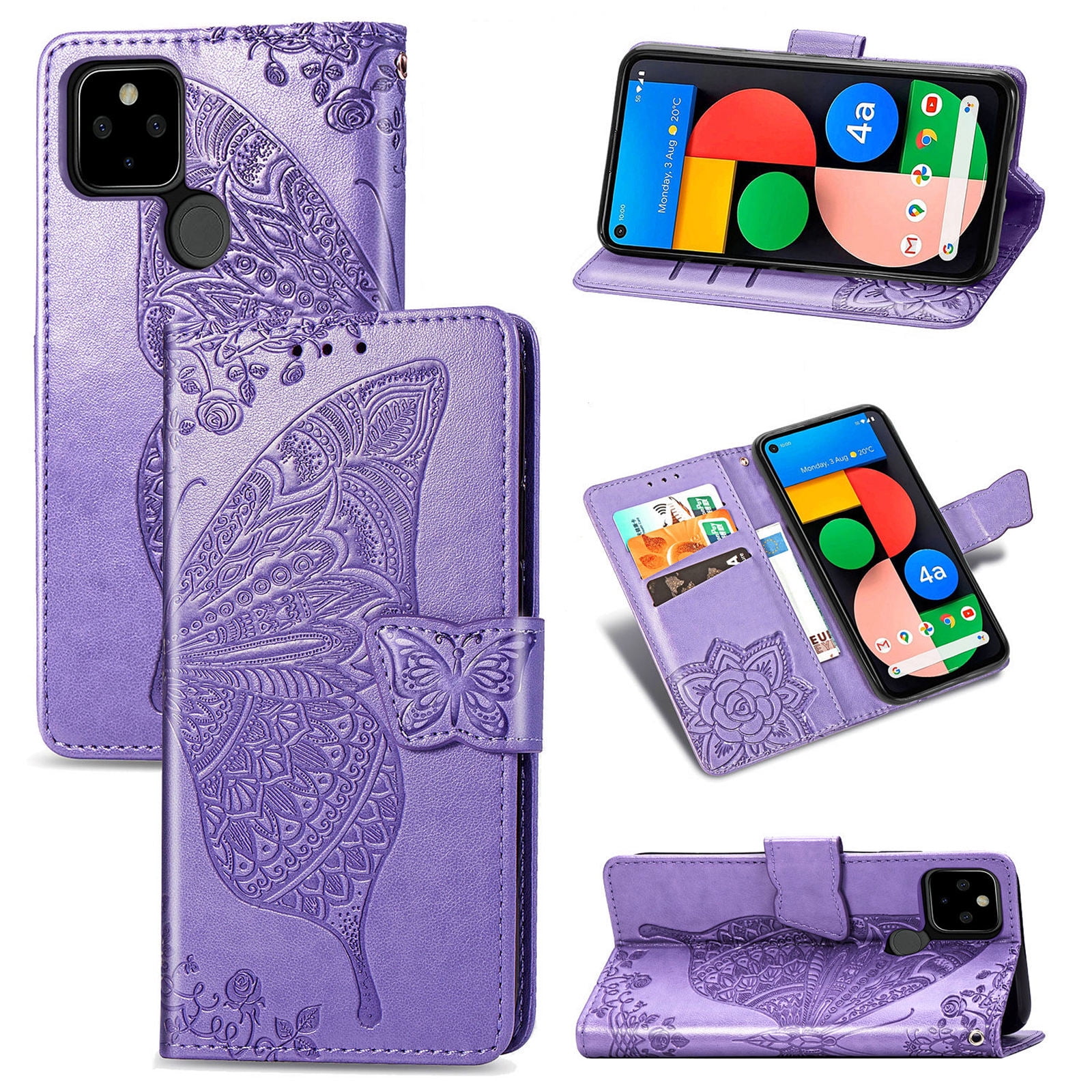 Google Pixel 3axl Case, Google Pixel 3axl Wallet Folio Case