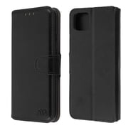 For Google Pixel 4 Case, by Insten MyJacket Element Series Folio Flip Leather Case Cover w/Stand/[Card Slot] Wallet Flap Pouch/Photo Display compatible with Google Pixel 4